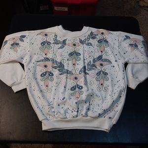 Vintage Made in the USA hand painted sweatshirt